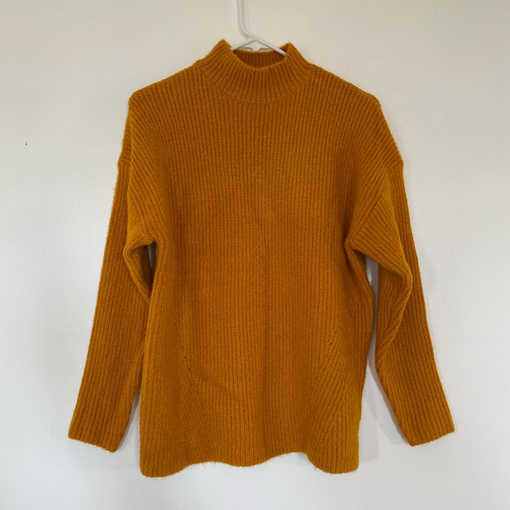 Forever 21 Mustard Knit Sweater